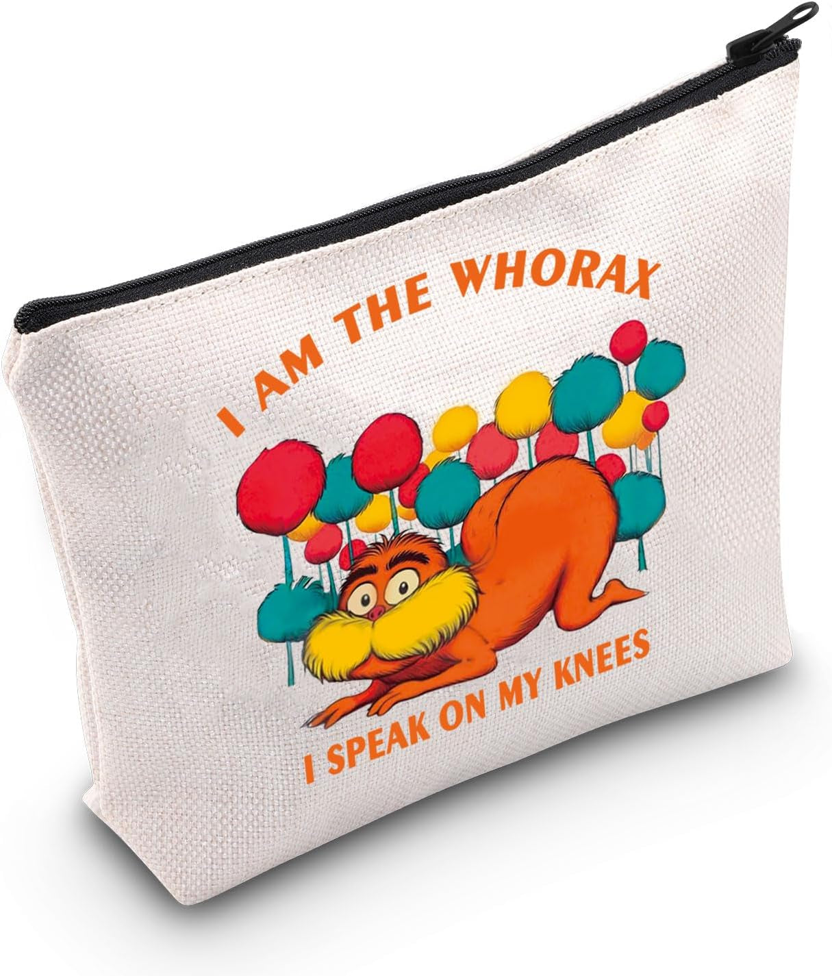 Book Lover Makeup Bag Book Character Gifts I Am the Whorax I Speak on My Knees Gifts, MY KNEES Mb, Fit
