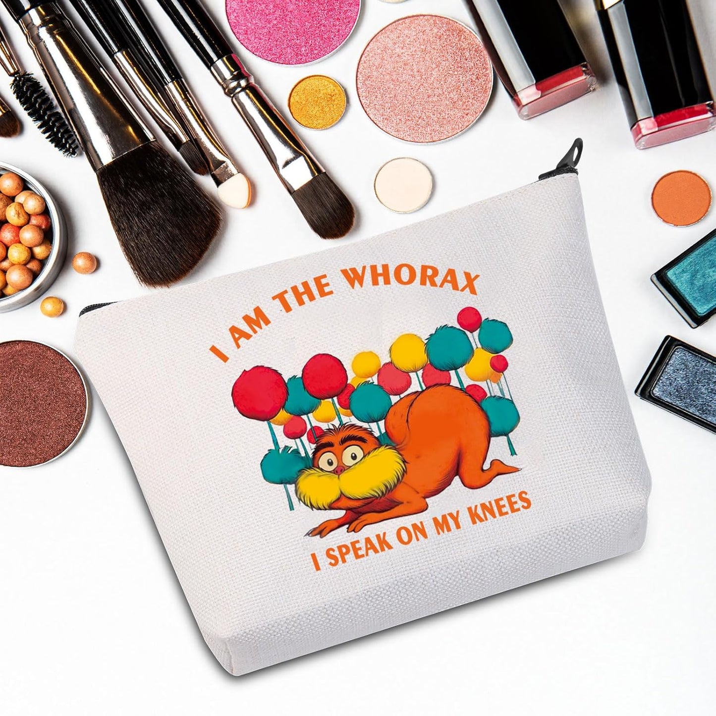 Book Lover Makeup Bag Book Character Gifts I Am the Whorax I Speak on My Knees Gifts, MY KNEES Mb, Fit