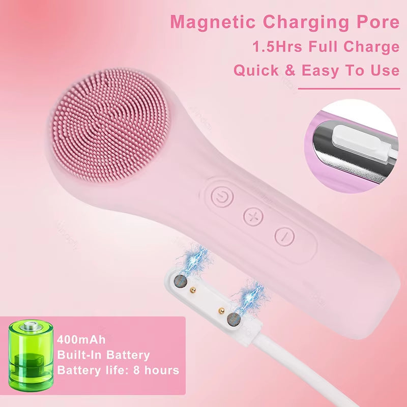 Sonic IPX7 Waterproof Facial Cleansing Brush
