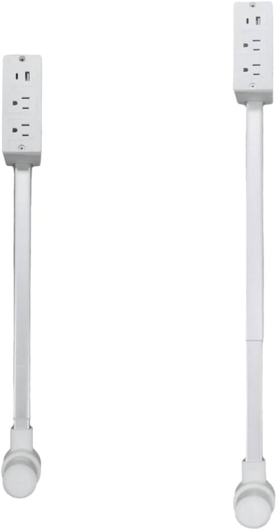 FlexReach Pro Outlet Extender - 4-in-1 Power Hub with Rotating Design