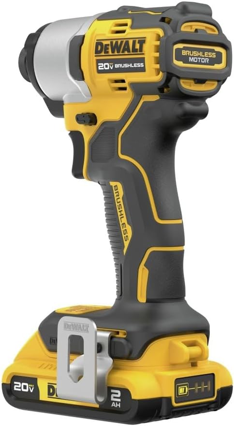 Dewalt DCF840D1 20V MAX Brushless Cordless Impact Driver - 1/4" Lightweight Variable Speed with LED