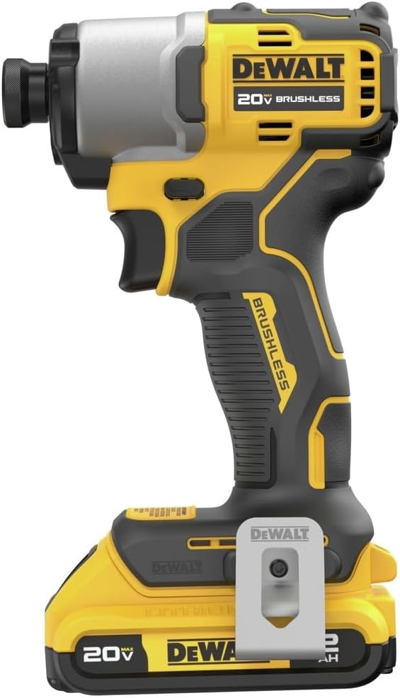 Dewalt DCF840D1 20V MAX Brushless Cordless Impact Driver - 1/4" Lightweight Variable Speed with LED