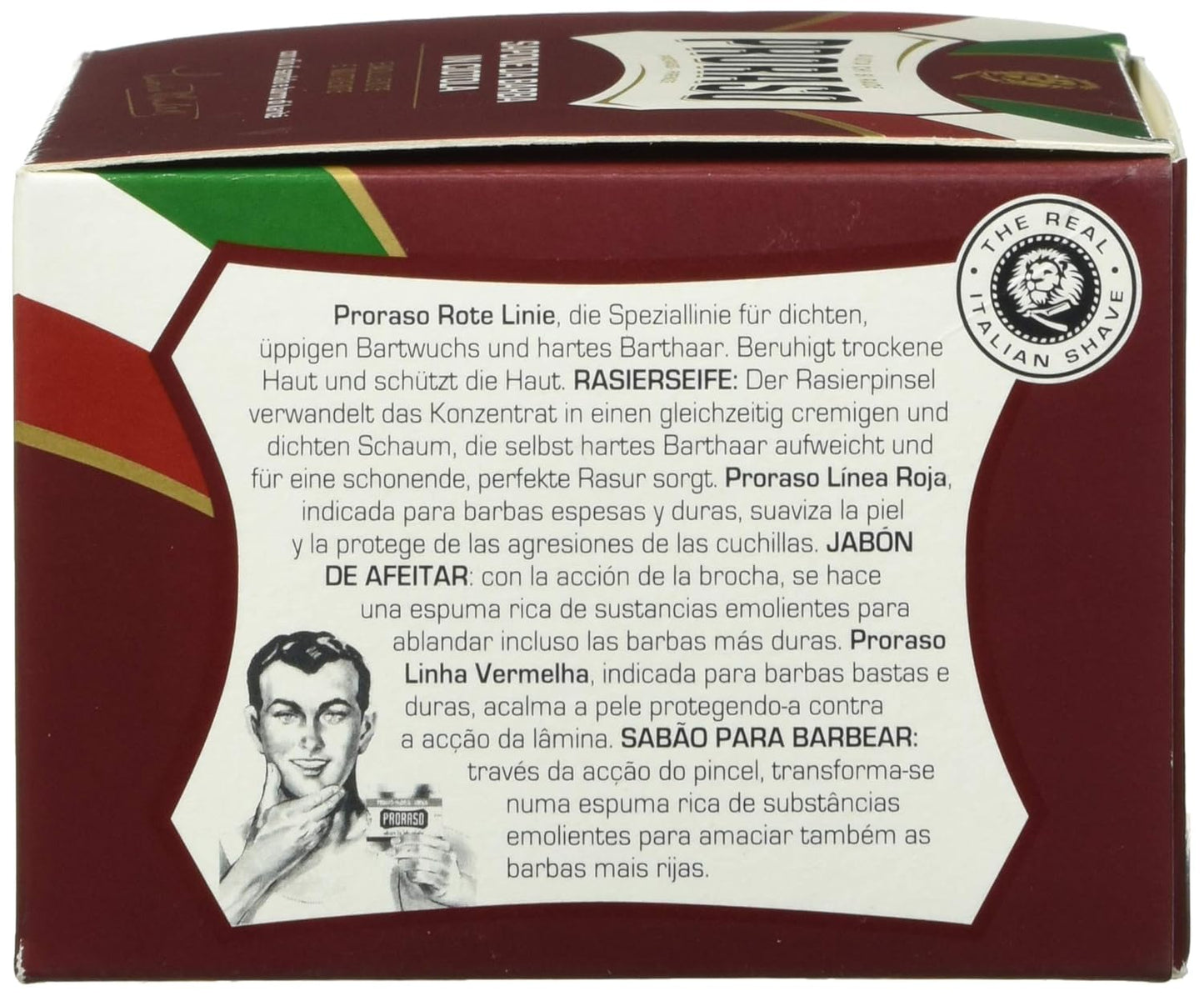 Proraso Shaving Soap in a Bowl, Moisturizing and urishing, 5.2 Oz, 1 Count