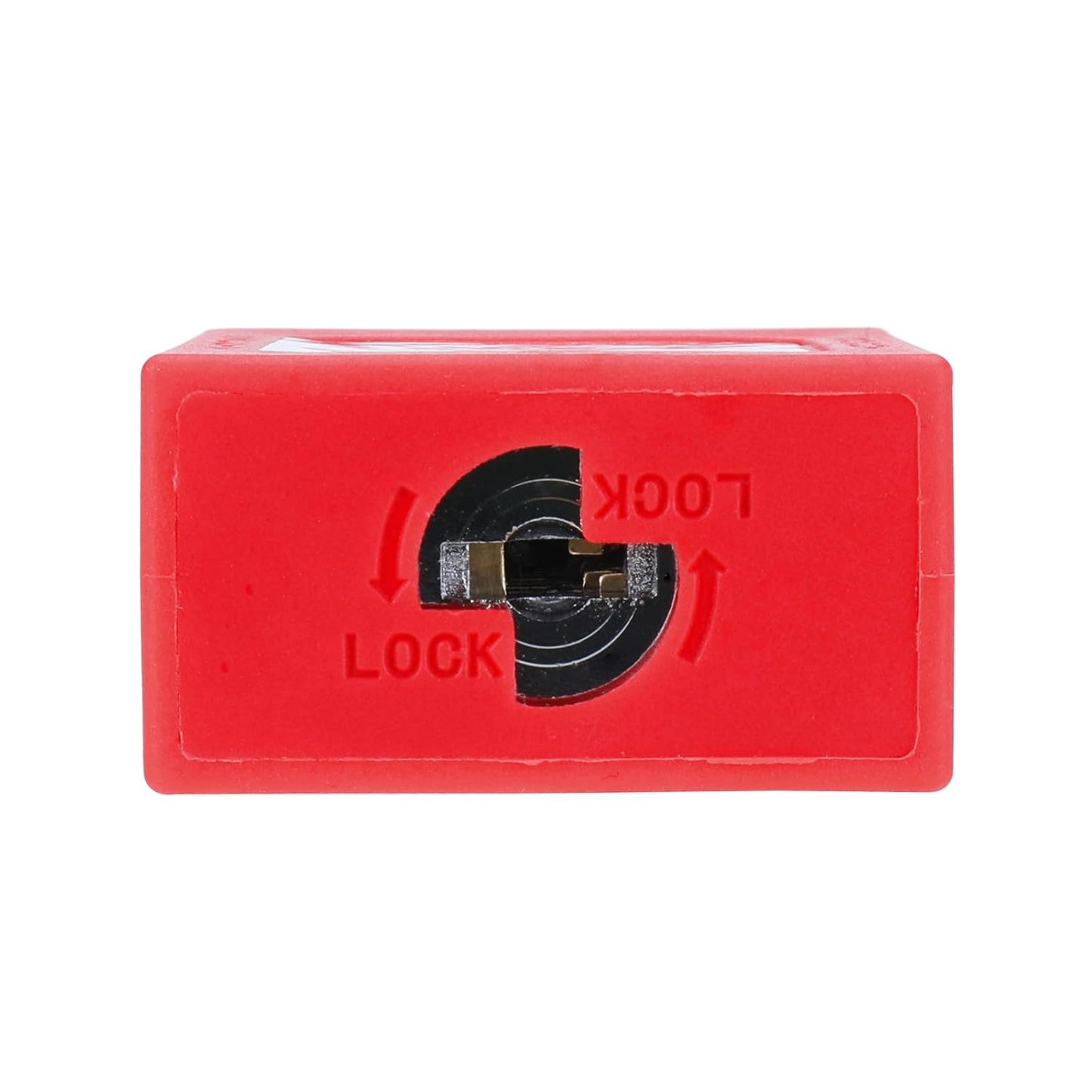 Lockout Tagout Safety Padlocks – Red Plastic Body, Stainless Steel Shackle, Keyed Alike, 2 Keys per Lock, Bulk 30/40 Packs, 2-Day Shipping Included