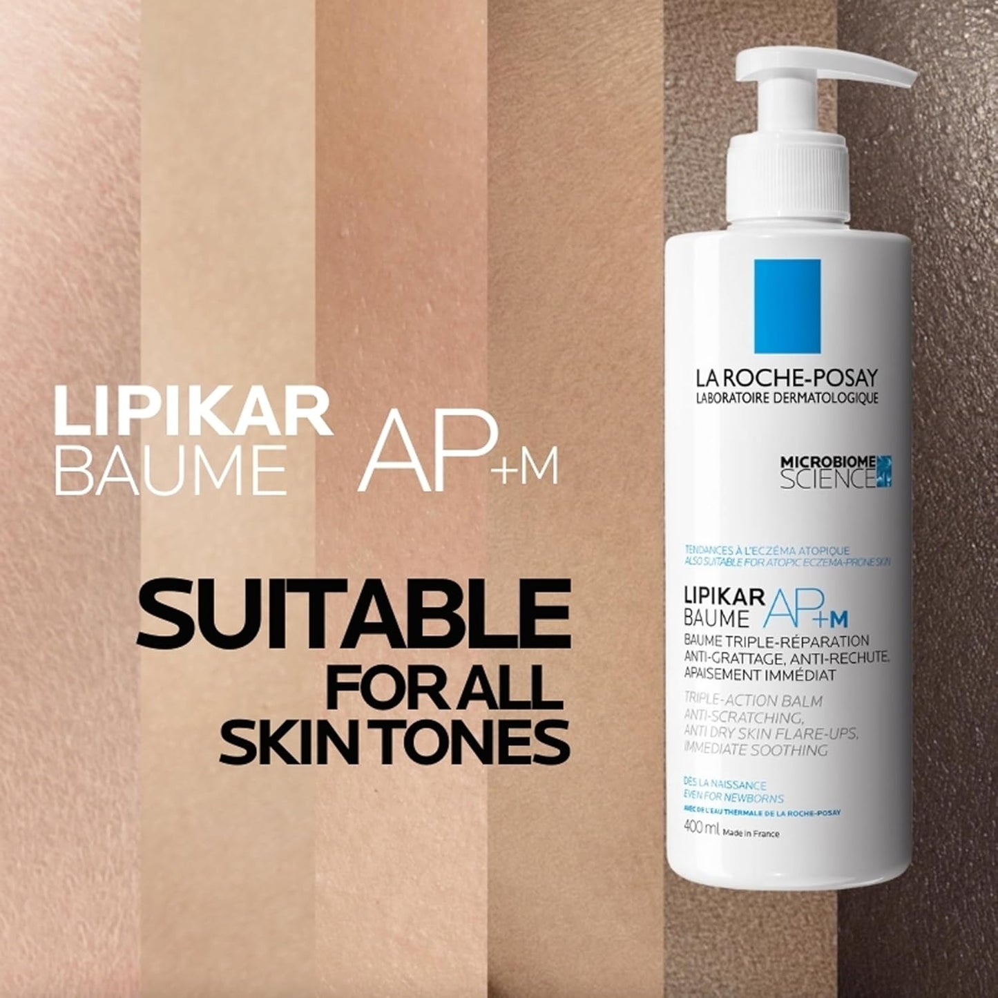 Face Cream & Body Lotion BUNDLE, Toleriane Dermallergo Creme & Lipikar Baume AP+M, Your Sensitive Skin Hydration Duo, Suitable for Sensitive, Dry to Very Dry Skin, Fragrance-Free