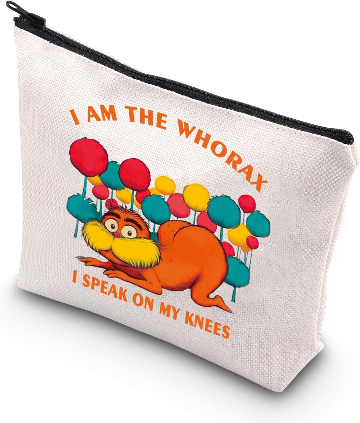 Book Lover Makeup Bag Book Character Gifts I Am the Whorax I Speak on My Knees Gifts, MY KNEES Mb, Fit