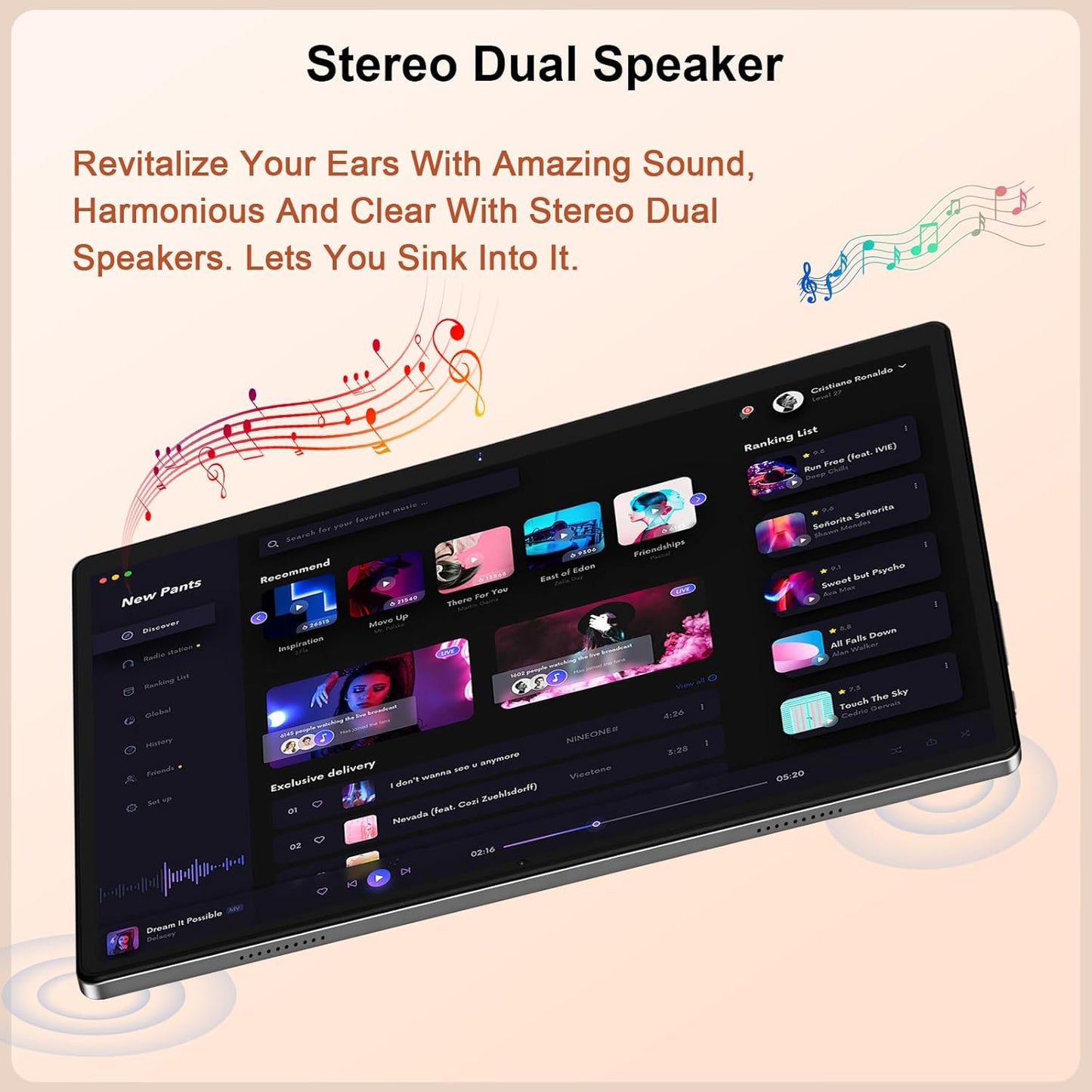 Newest Android 14 Tablet, 22GB RAM 128GB ROM 1TB Expansion, 10.1 Inch Touchscreen Tablet, Powerful Octa-Core, 8000Mah, 2 in 1 Tablet PC with Keyboard, Mouse, Bluetooth, GPS, Wifi -Grey