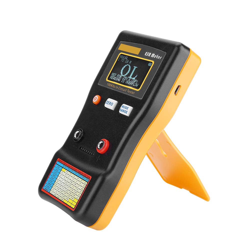 ESR Capacitance Meter, MESR-100 Auto Ranging in Circuit Tester for TV, LCD and Audio Board