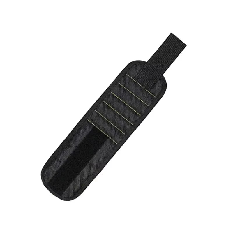 Professional Magnetic Wristband Tool Holder - Adjustable Electrician's Wrist Belt for Screws, Nails & Small Hardware
