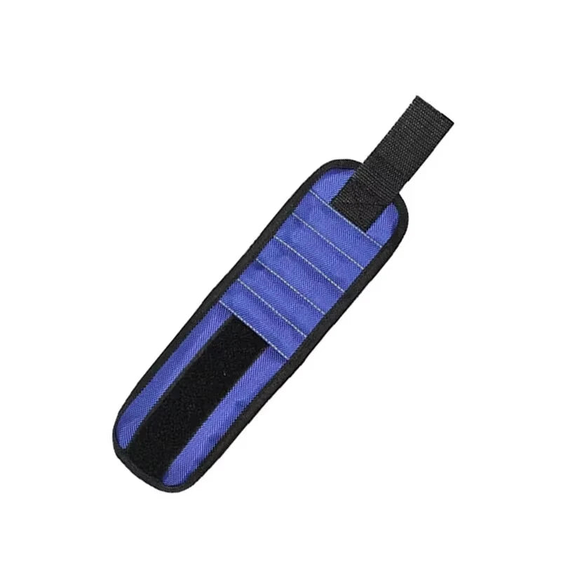 Professional Magnetic Wristband Tool Holder - Adjustable Electrician's Wrist Belt for Screws, Nails & Small Hardware
