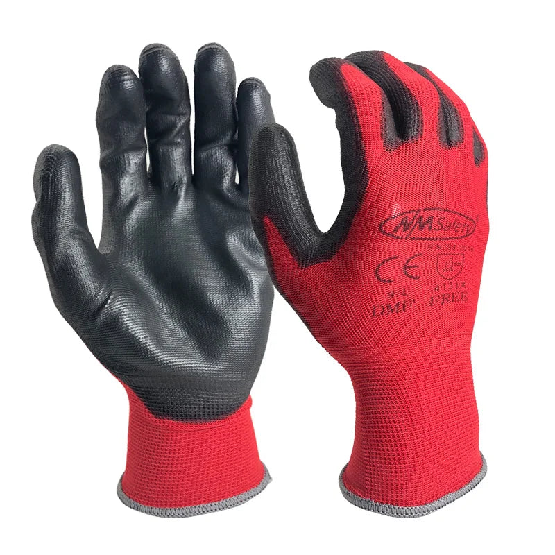 Canadian Shield Professional Work Gloves - CE Certified Multi-Purpose Protection 24Pieces/12Pairs