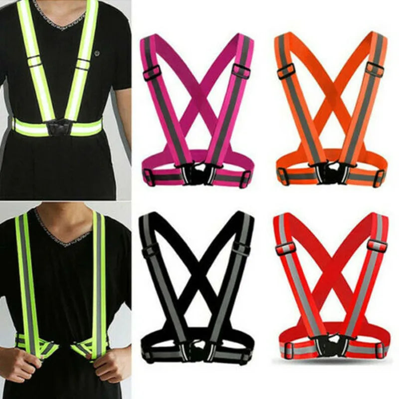 Canadian Shield Hi-Vis Reflective Safety Vest Strap - Universal Fit