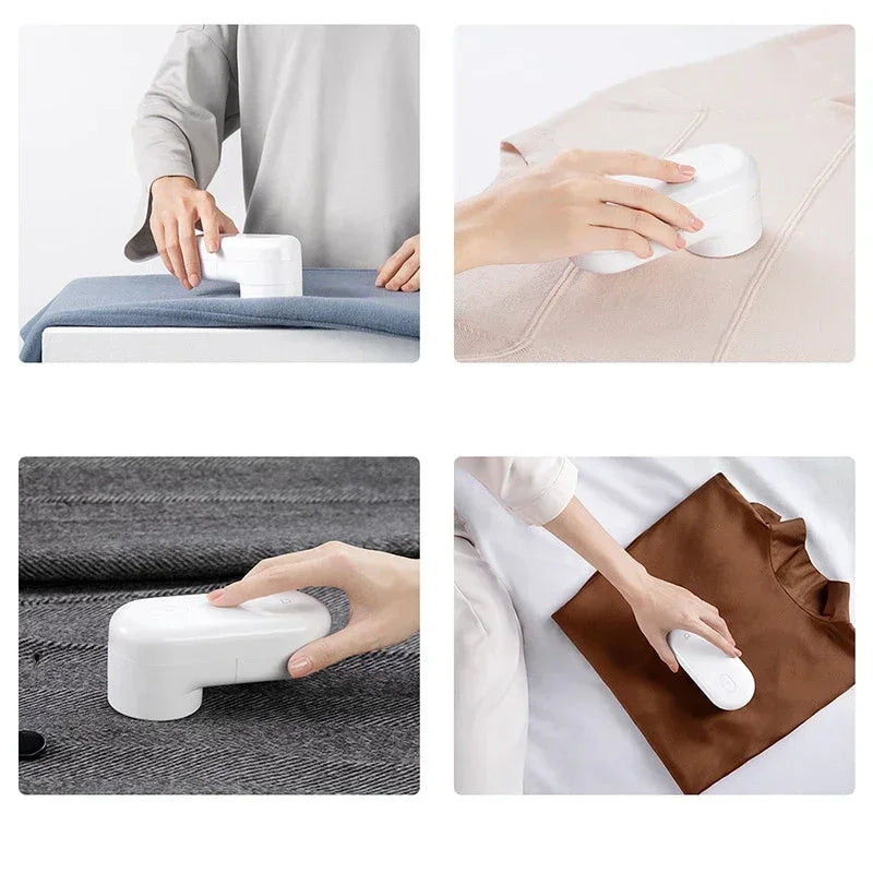 XIAOMI MIJIA Professional Lint Remover - 5-Blade USB Rechargeable Fabric Shaver with 180-Minute Battery Life