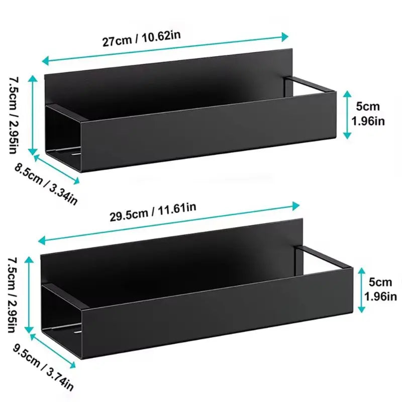 Magnetic Fridge Shelf - Space-Saving Kitchen Organizer Rack