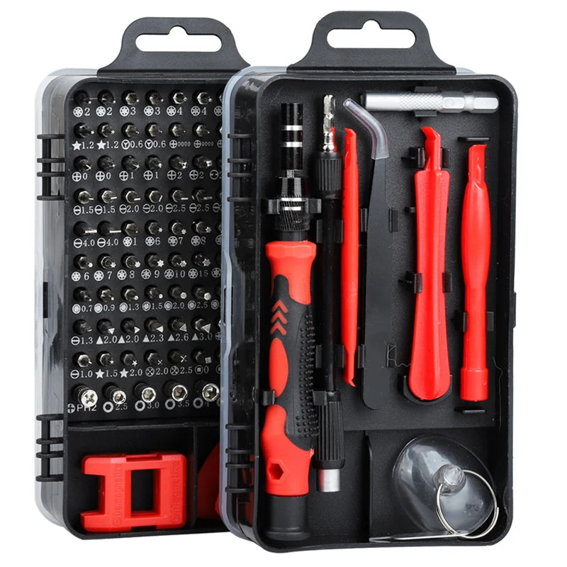 115-in-1 Precision Magnetic Screwdriver Set - Multi-Tool Kit with 98 Bits for Computer & Phone Repair