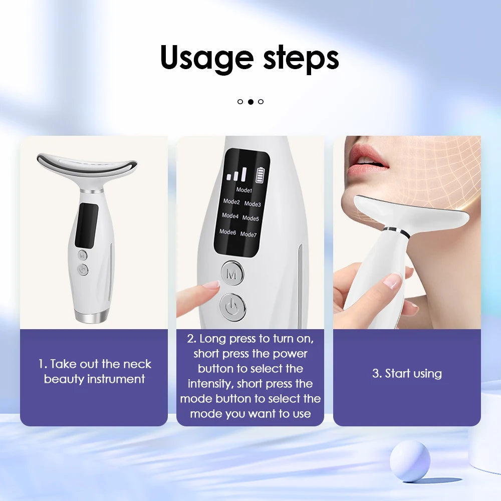 Anti-Aging Face Lift and Neck Skin Tightening Massager