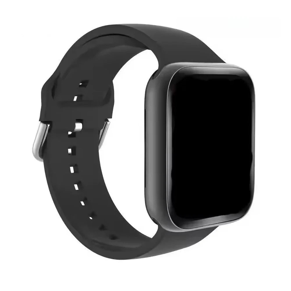 TechSync X1 Smartwatch - 1.73" OLED Health Monitor with Bluetooth 5.0