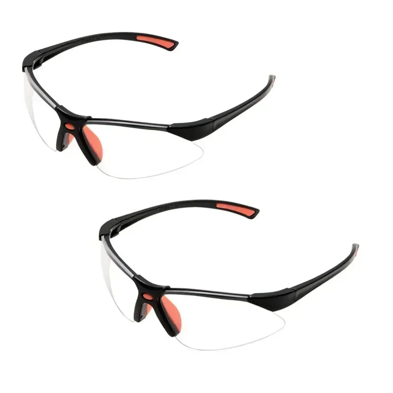 Canadian Shield Clear Vision Safety Glasses - Vented Workplace PPE & Riding Protection
