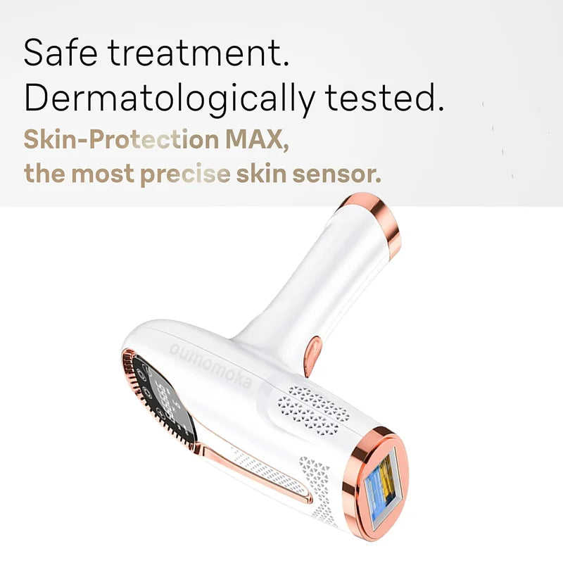 All-in-One IPL Laser Hair Removal & Grooming Device – Permanent Epilator, Shaver & Hair Straightener
