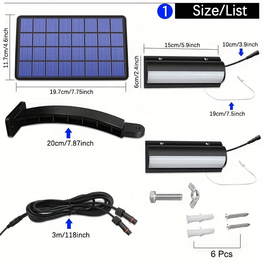 Canadian Jungle Solar Pendant Light - Upgraded Auto-Sensing Indoor/Outdoor Illumination