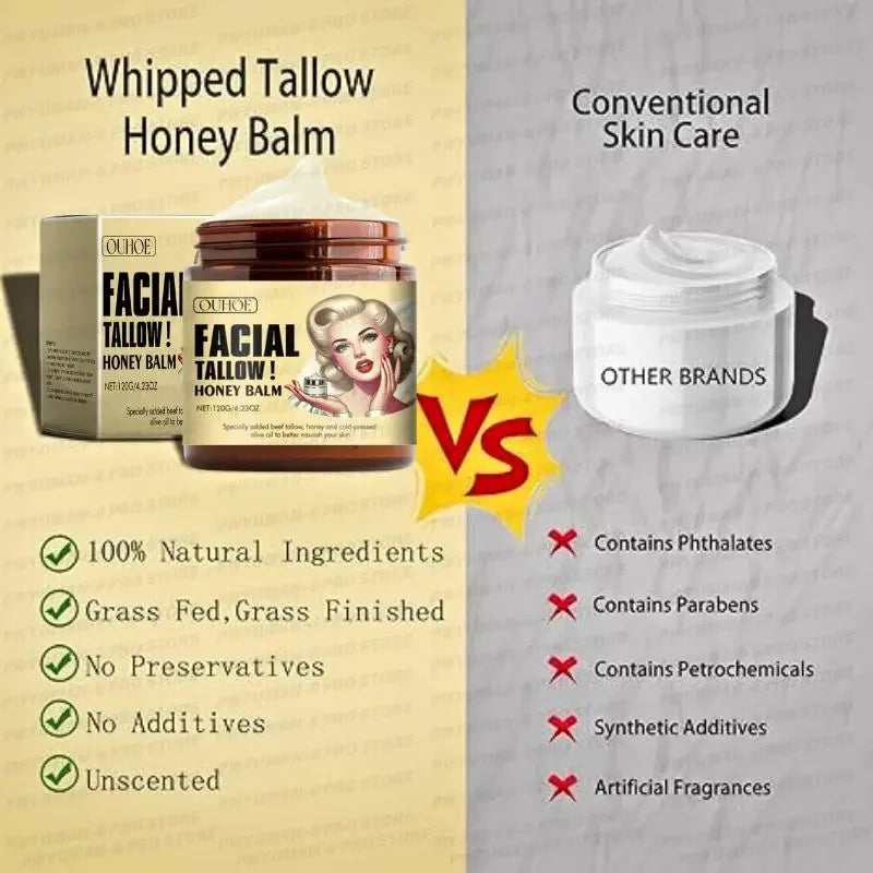 Canadian Prairie Whipped Tallow & Honey Renewal Balm 120g