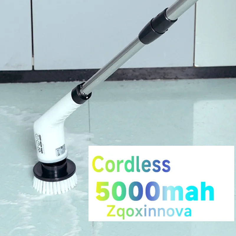 SpinClean Elite Cordless Multi-Purpose Scrubber - Complete Household Cleaning System