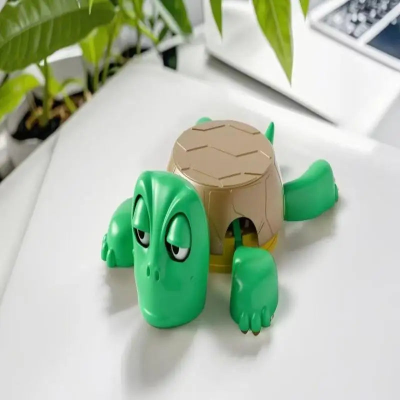 Panicked Turtle 3D Printed Coaster - Funny Expression Insulated Cup Mat for Home & Office Décor