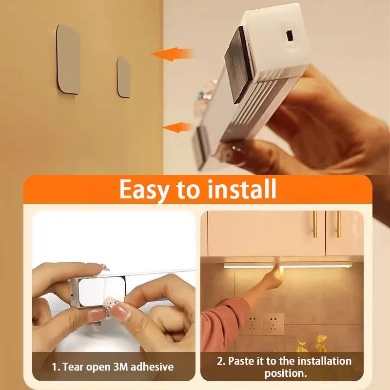 Canadian Jungle Motion-Activated LED Cabinet Light - USB-C Rechargeable Wireless Illumination
