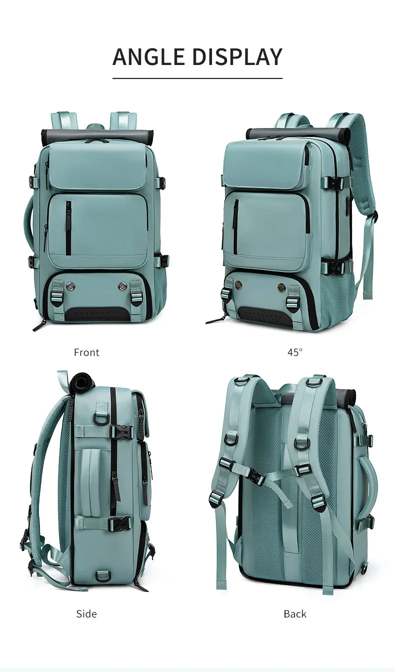CampusPro™ Smart School Backpack with USB Charging & Shoe Compartment