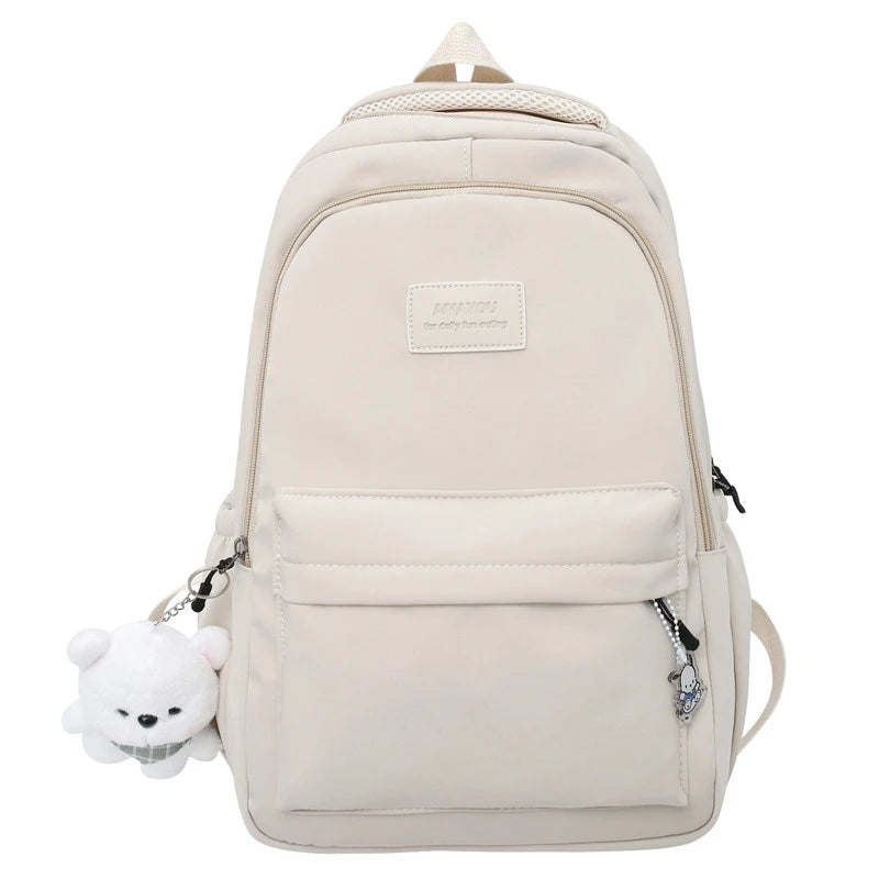 KawaiiTrend™ High-Capacity Laptop Backpack – Waterproof School Bag for Teens & Adults