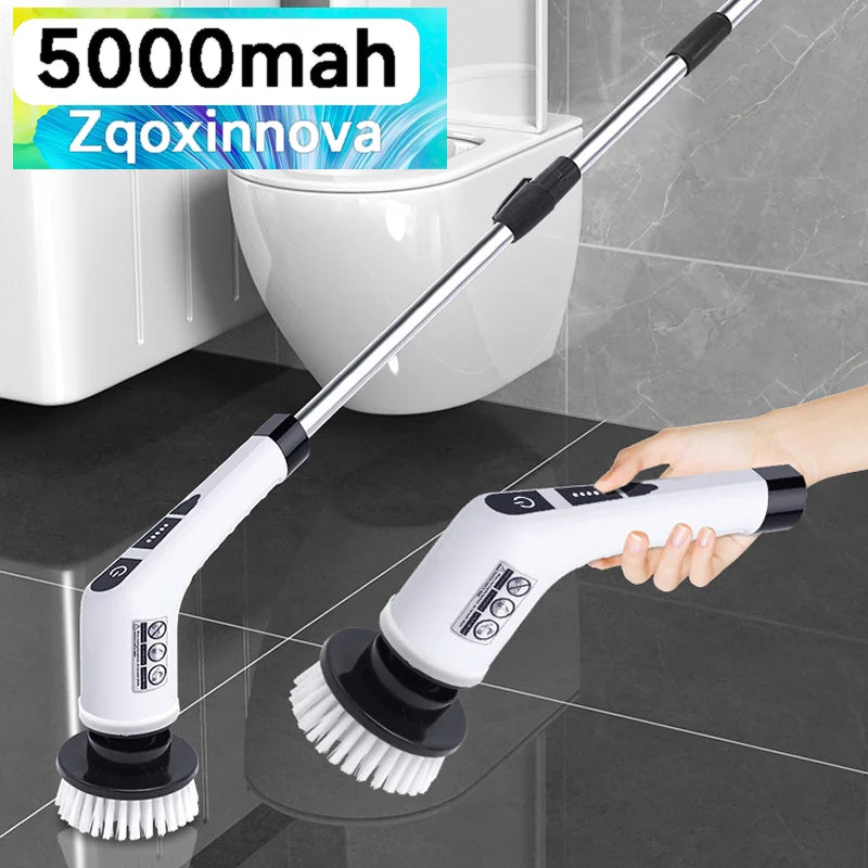SpinClean Elite Cordless Multi-Purpose Scrubber - Complete Household Cleaning System