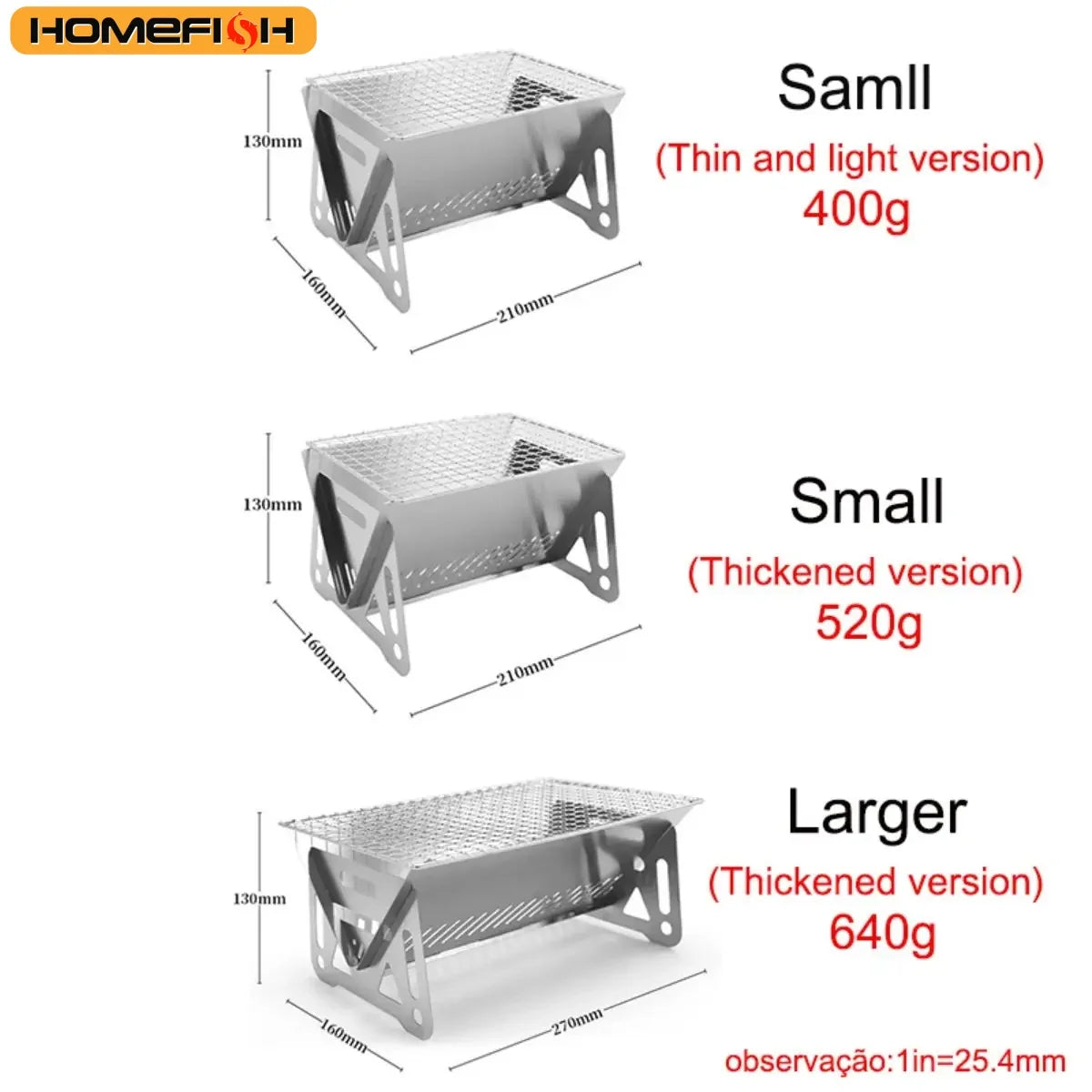 CampMaster Multi-Function Stainless Steel BBQ Grill & Firewood Stove – Portable Outdoor Grill Rack for Camping, Picnics & Tailgating