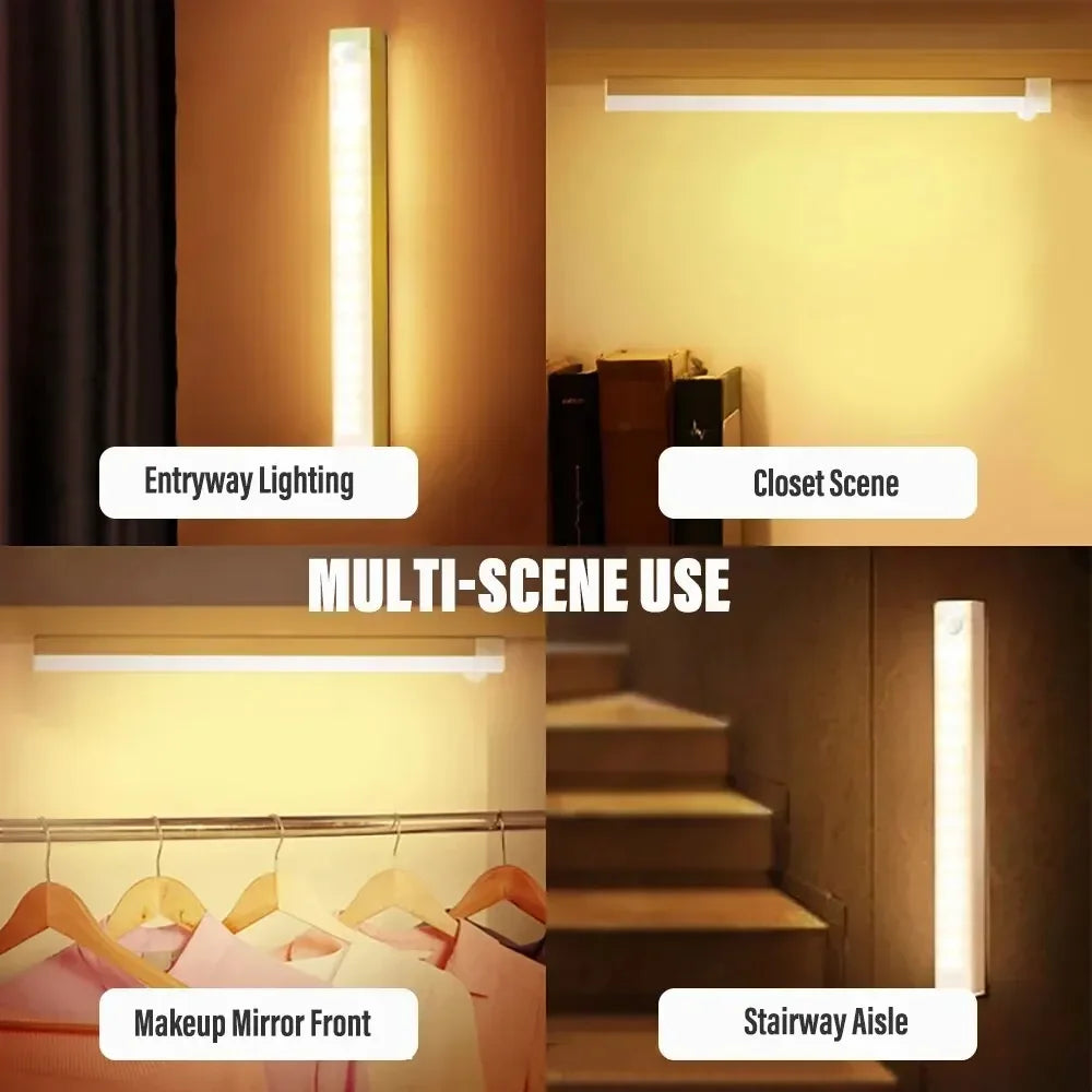 Canadian Jungle Motion-Activated LED Cabinet Light - USB-C Rechargeable Wireless Illumination