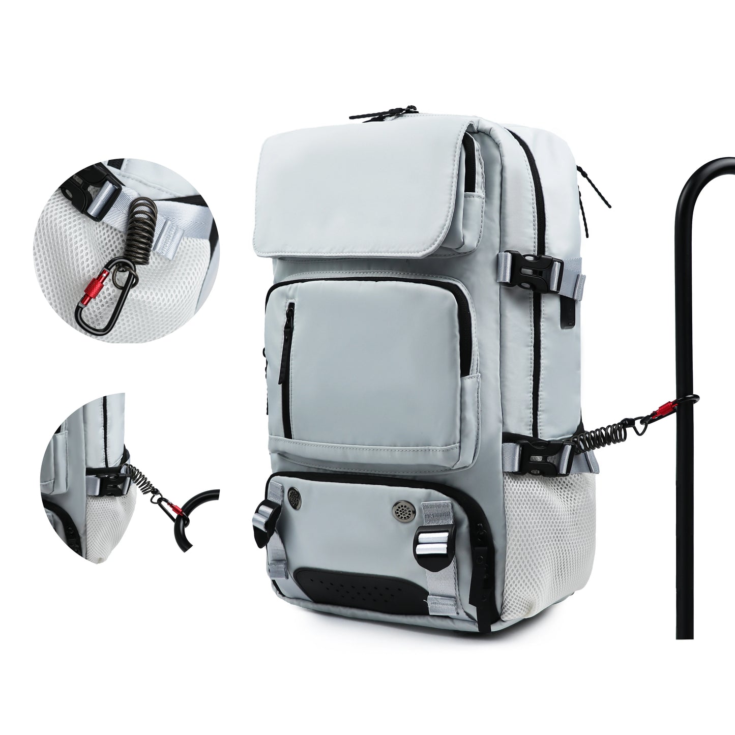 CampusPro™ Smart School Backpack with USB Charging & Shoe Compartment