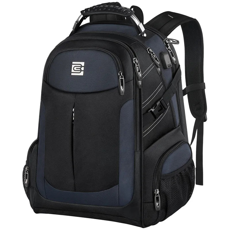 BruCal 17" Laptop Backpack - Waterproof Fashion Travel Bag for Men & Women