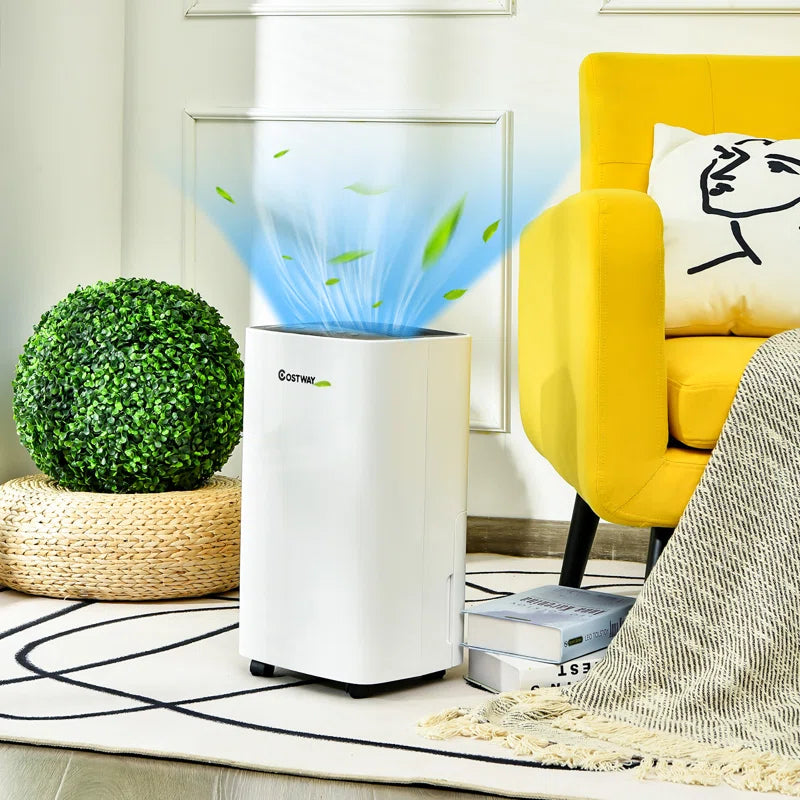 30 Pints 1500 Sq. Ft Portable Dehumidifier for Medium to Large Spaces