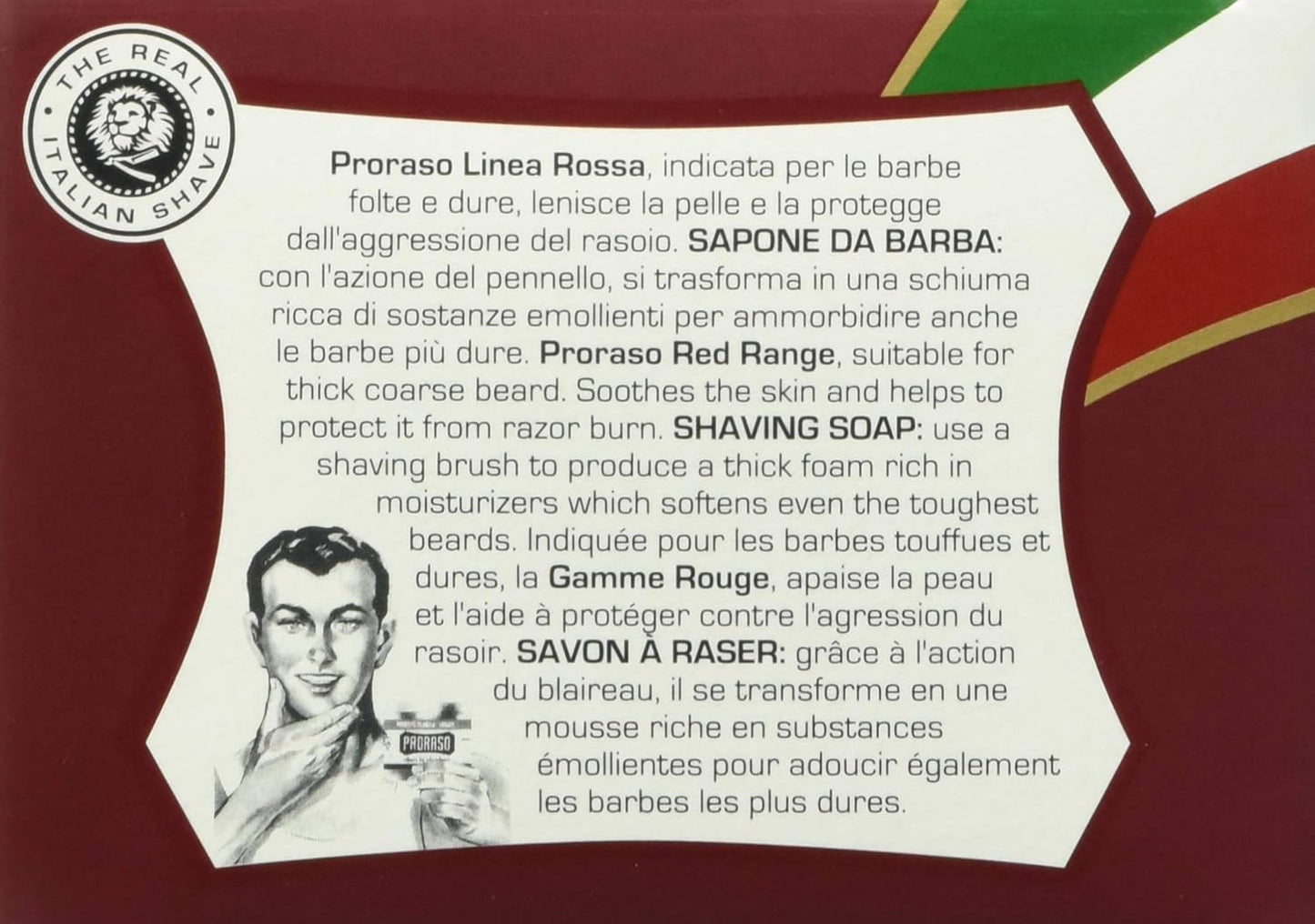 Proraso Shaving Soap in a Bowl, Moisturizing and urishing, 5.2 Oz, 1 Count