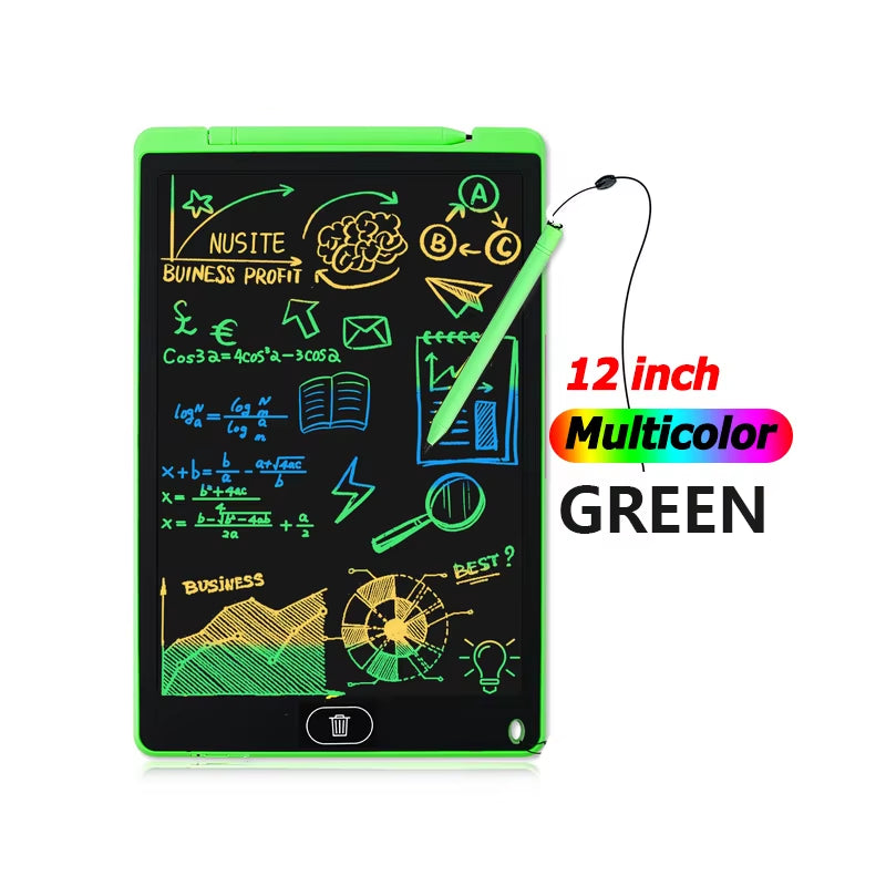 12-Inch LCD Writing Tablet – Electronic Drawing & Handwriting Pad for Kids, Digital Graphic Board Toy