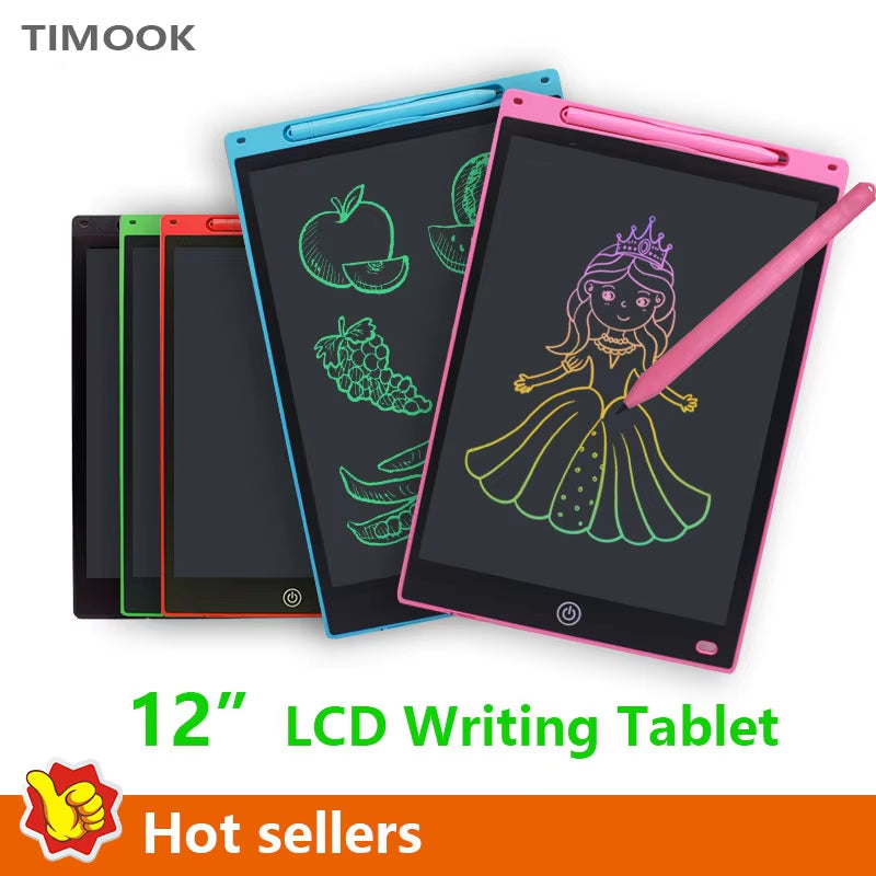 12-Inch LCD Writing Tablet – Electronic Drawing & Handwriting Pad for Kids, Digital Graphic Board Toy