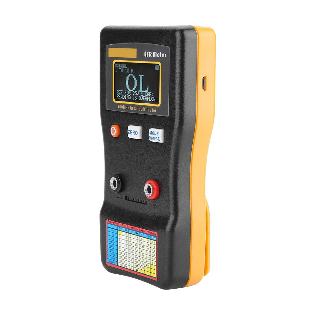 ESR Capacitance Meter, MESR-100 Auto Ranging in Circuit Tester for TV, LCD and Audio Board