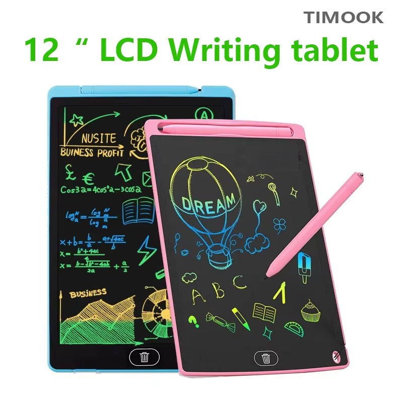 12-Inch LCD Writing Tablet – Electronic Drawing & Handwriting Pad for Kids, Digital Graphic Board Toy