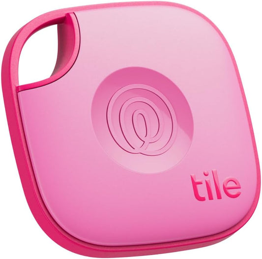 by Life360 Mate Bluetooth Tracker, Keys Finder and Item Locator for Keys, Bags and More. Phone Finder. Both Ios and Android Compatible. 1-Pack (Pink Punch)
