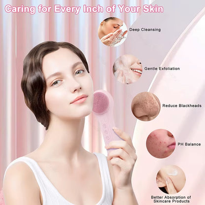 Sonic IPX7 Waterproof Facial Cleansing Brush