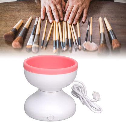 Electric Makeup Brush Cleaner Portable Automatic USB Cosmetic Brush Cleaner Tools Multifunctional Brush Cleaner Spinner Machine for All Size Beauty Makeup Brushes Set