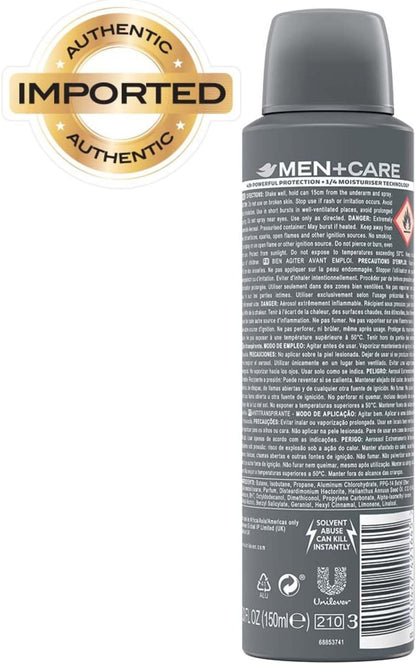 Men + Care Anti-Perspirant Spray 150Ml Sport Active + Fresh, 48Hr