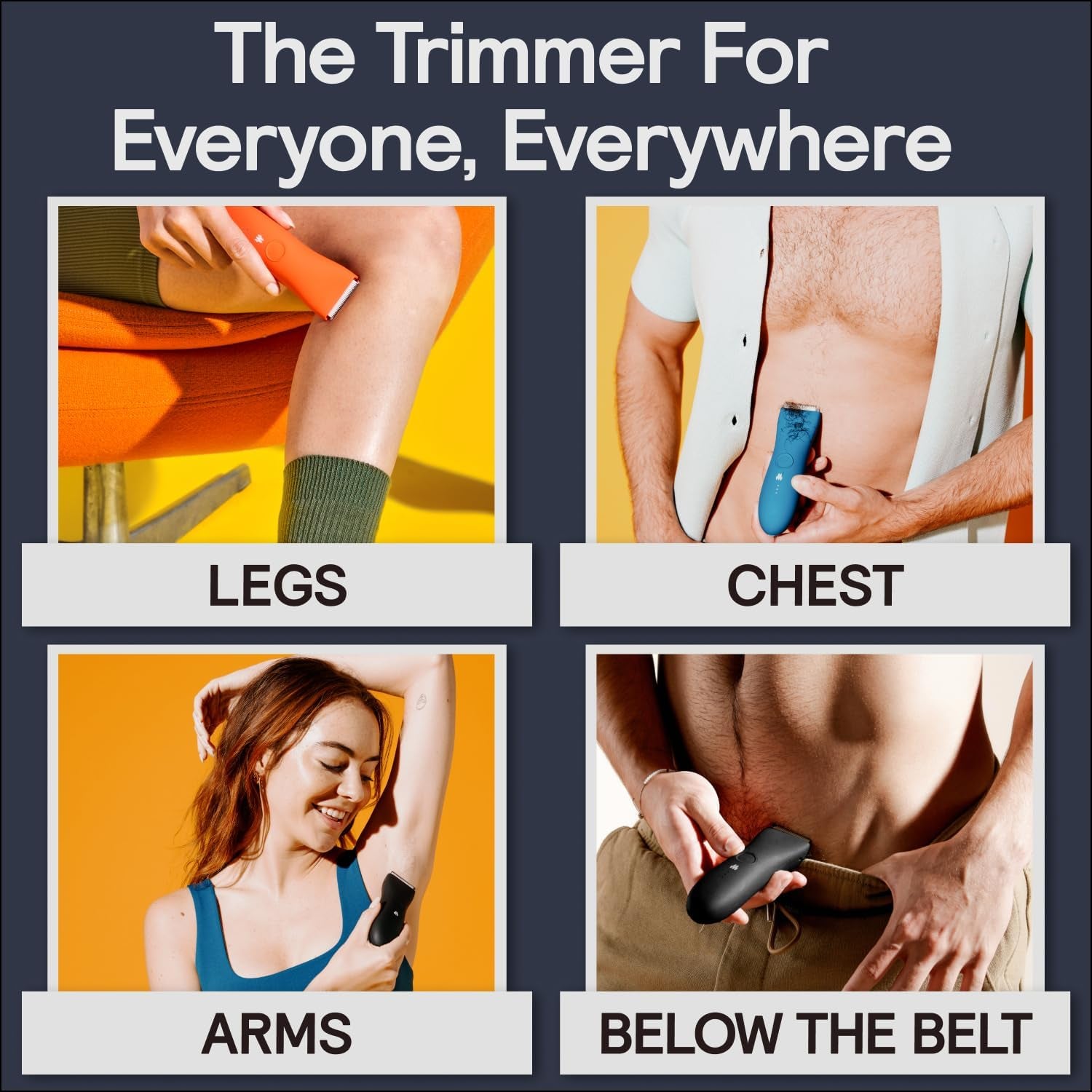 Manscape, Ball Trimmer Men, Bikini Trimmer Women, Body Hair Trimmer, Pubic Hair Trimmer, Ball Shaver, Men Body Shaver, Sage