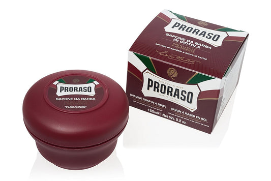 Proraso Shaving Soap in a Bowl, Moisturizing and urishing, 5.2 Oz, 1 Count