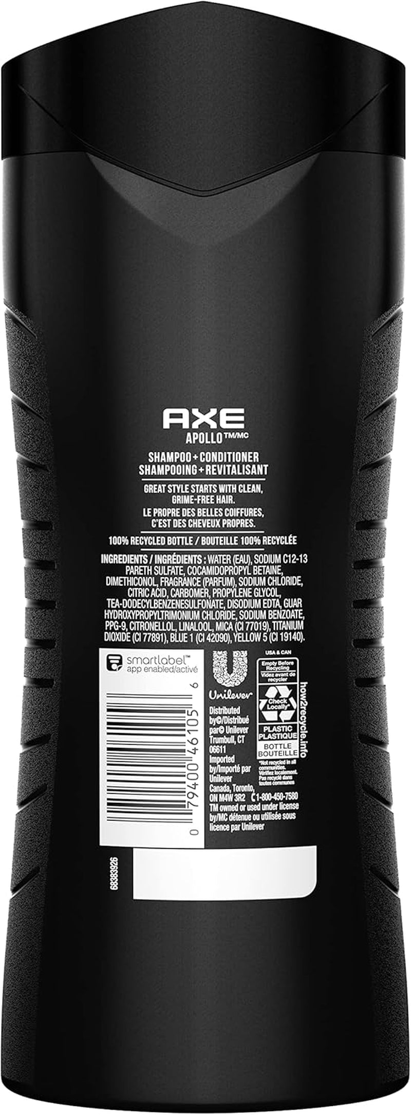 2 in 1 Shampoo for Clean & Strong Hair Apollo Sage & Cedarwood Men'S Shampoo & Conditioner in a 100% Recycled Bottle 473 Ml