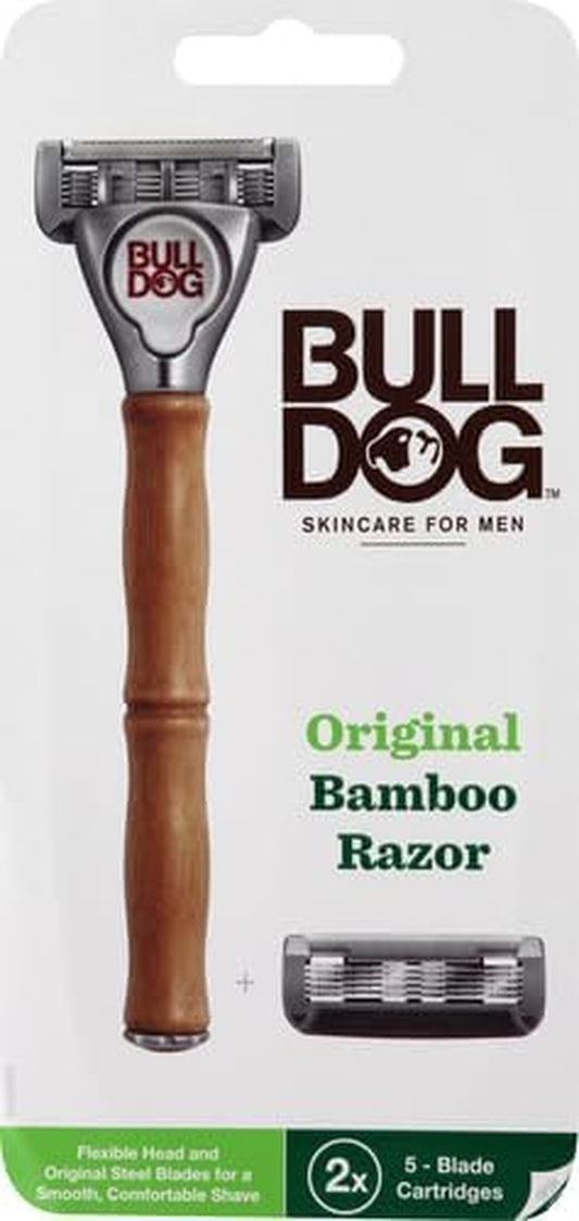 Mens Skincare and Grooming Original Razors for Men with 2 Razor Blade Refills