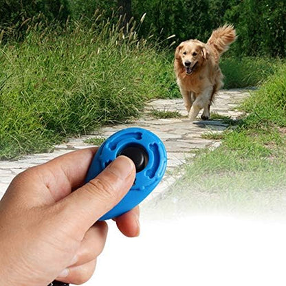 4 Pack Dog Training Clicker with Wrist Strap, Pet Training Clicker Set
